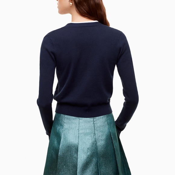 Aritzia Green Glitter Pleated Skirt Size 2 NWT - Picture 7 of 11